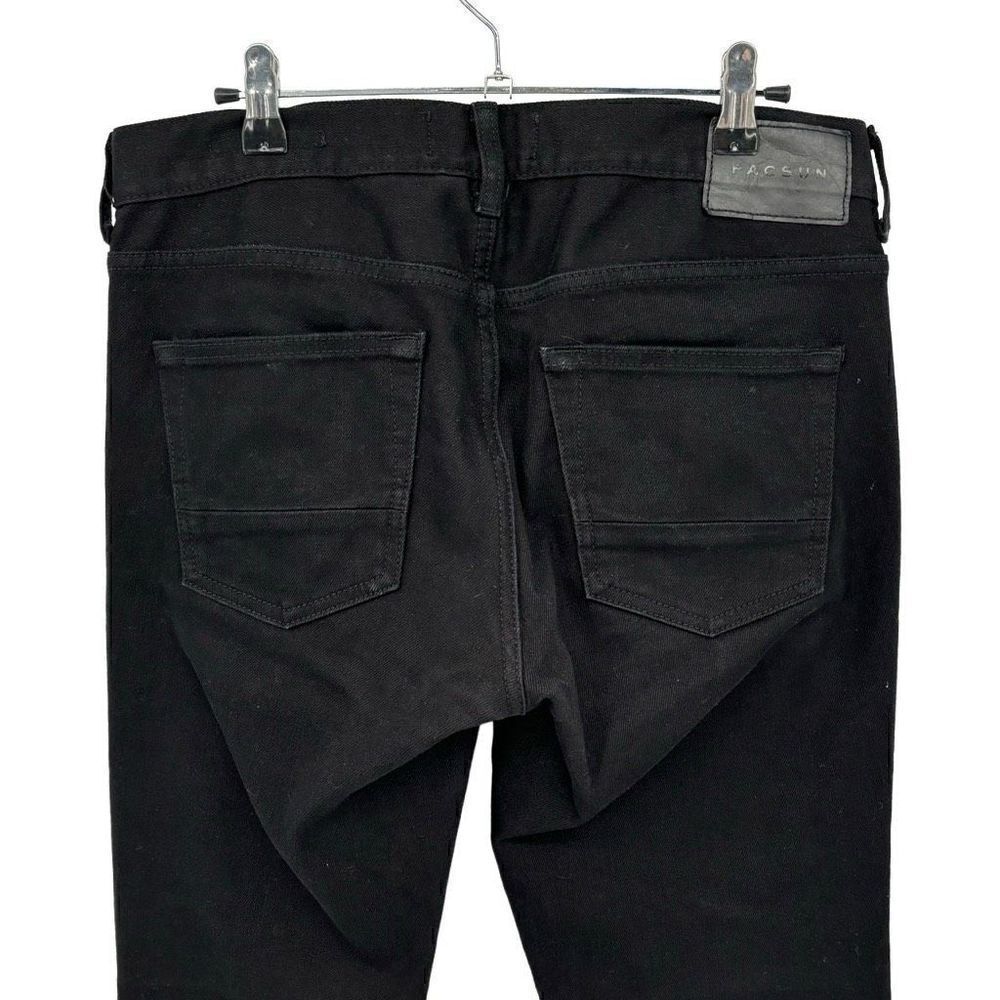PacSun The Skinniest Distressed Moto Jeans Black 30X32 - Picture 8 of 12